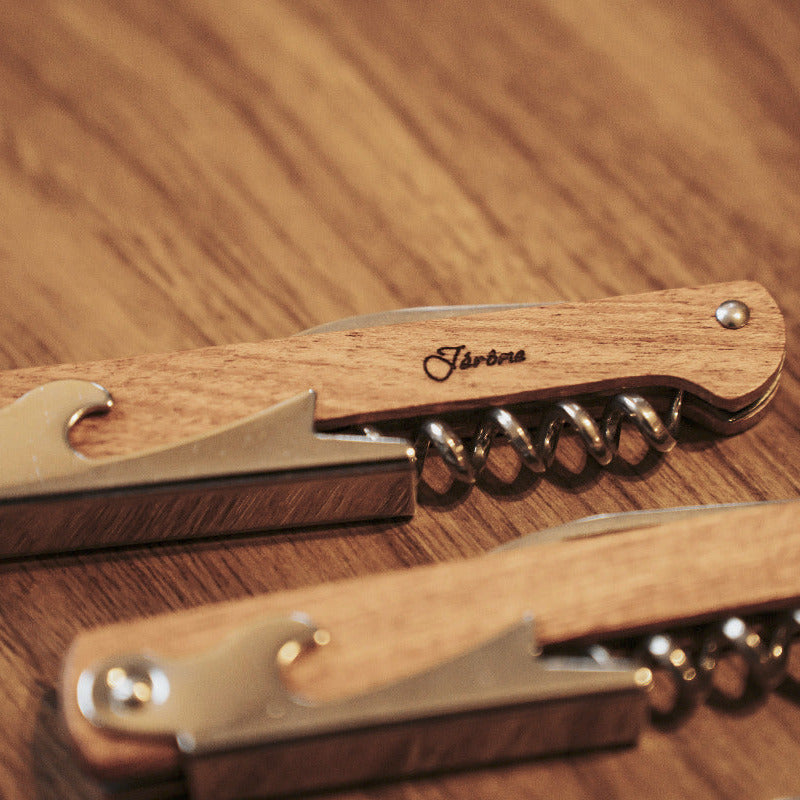 Limonadier en bois personnalisé gravé avec Prénom