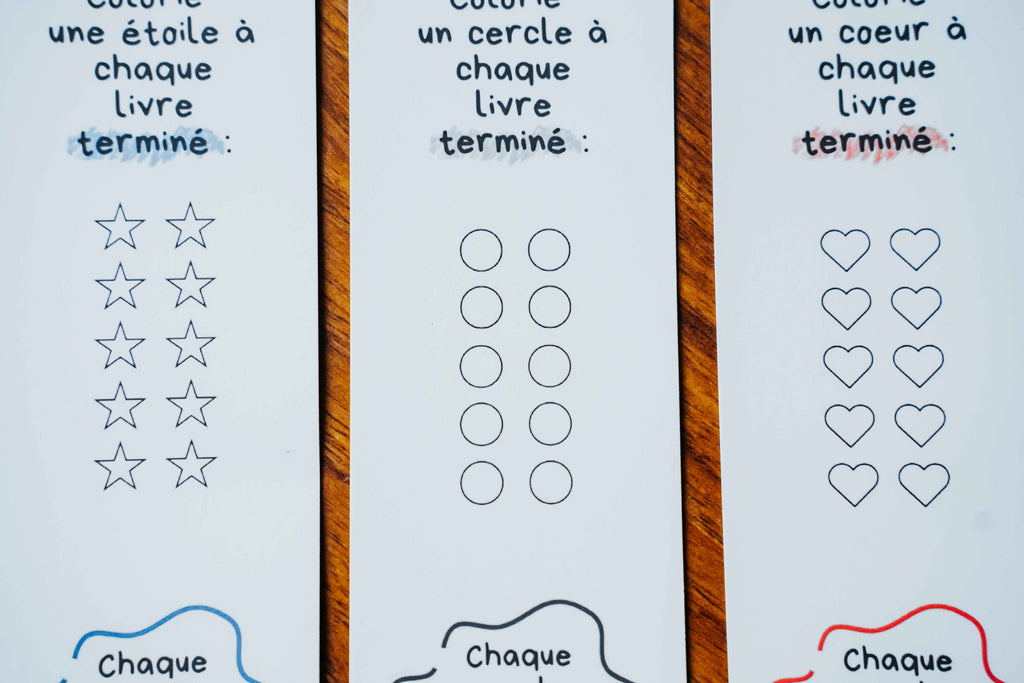 Marque-page ludique à colorier – À colorier une fois le livre terminé