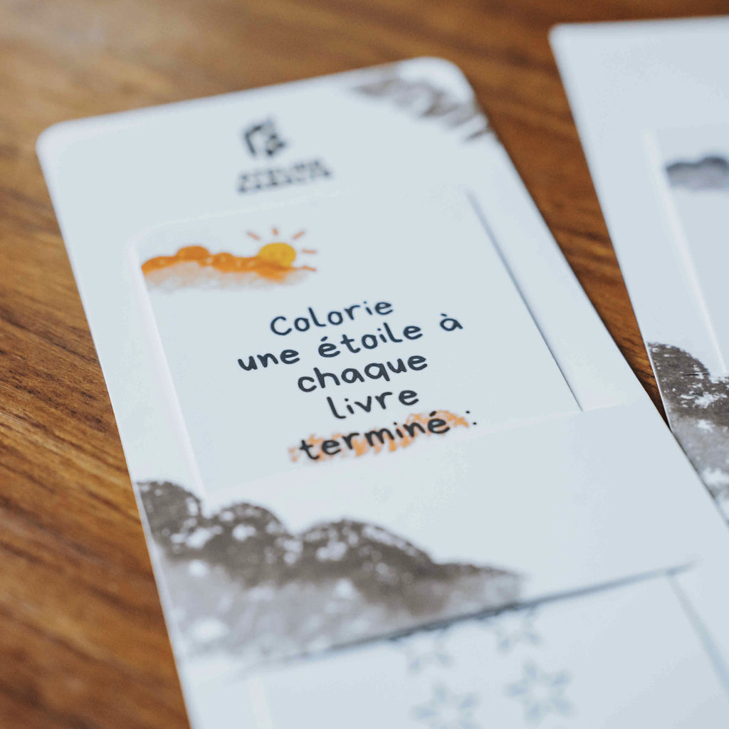 Marque-page ludique à colorier – À colorier une fois le livre terminé