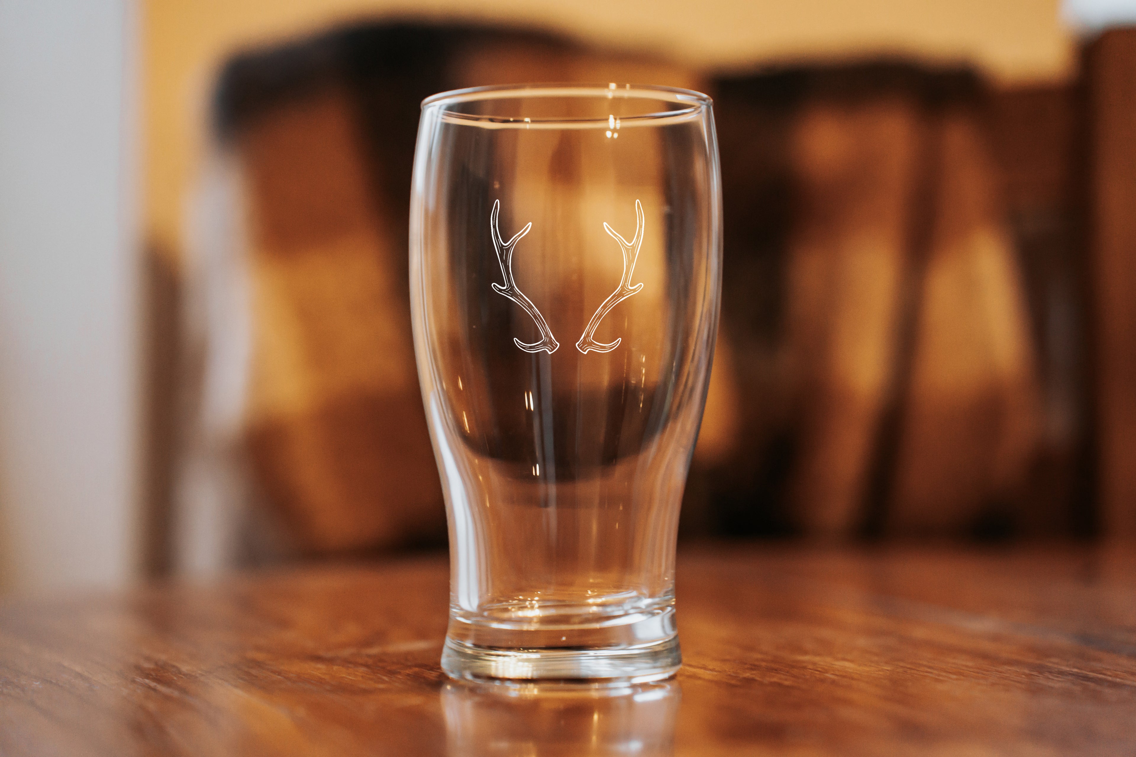 Verre à bière gravé 33 cl – Chasse